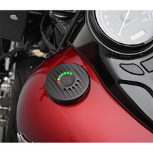 Load image into Gallery viewer, PERFORMANCE MACHINE CAP GAS LED GRIL BO 96-19 0210-2025GRL-SMB