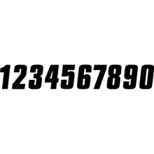 Load image into Gallery viewer, FACTORY EFFEX FACTORY 6" NUMBER BLACK #6 08-90046