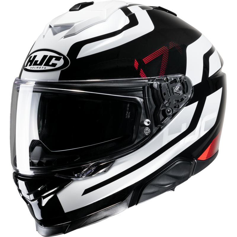 HJC i71 ENTA BK/WH/RD 2X 0101-15335