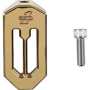 PRO-ONE PERF.MFG. Touring Brake Peg, Gold Titanium Nitride Coated 500747TIN