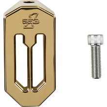 Load image into Gallery viewer, PRO-ONE PERF.MFG. Touring Brake Peg, Gold Titanium Nitride Coated 500747TIN
