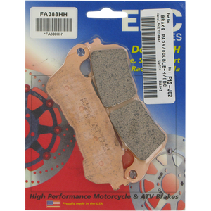 EBC FA388HH DOUBLE H SERIES BRAKE PAD SET FA388HH