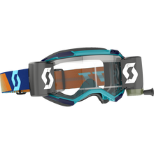 Load image into Gallery viewer, SCOTT USA FURY WFS ROYAL BLUE/ORANGE CLEAR WORKS 278596-7436113