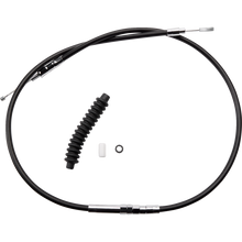 Load image into Gallery viewer, DRAG SPECIALTIES BLACK HE CLUTCH CABLE 4321980HE