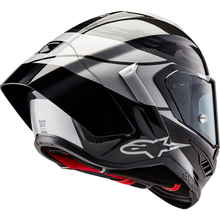Load image into Gallery viewer, ALPINESTARS (ROAD) S-R10 ELEMENT HELMET CARB/SIL/BK XL 8200324-1368-XL