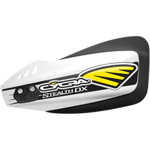 Load image into Gallery viewer, CYCRA Stealth DX Handshields  White 1CYC-0025-42X