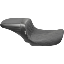 Load image into Gallery viewer, LE PERA 06-17 FXD KICKFLIP DLL BLK DIAMOND GRIPP TAPE 2 UP SEAT LK-591DLDMGP