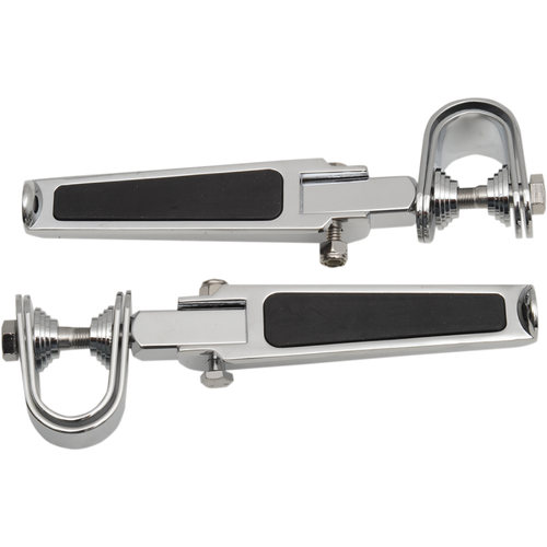 DRAG SPECIALTIES RUBBER INLAY FOOTPEGS W/ 1-1/4 CLMP (PR) 1904-1764