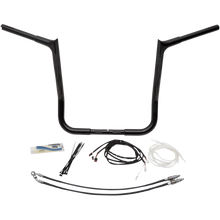 Load image into Gallery viewer, FAT BAGGERS INC HANDLEBAR 16" BL PT L FL 909216-B