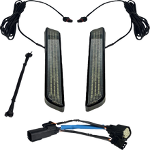 Load image into Gallery viewer, CUSTOM DYNAMICS LIGHT LED FORK SMK BLK CD-FORK-SS6-SB