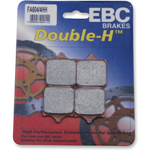 Load image into Gallery viewer, EBC FA604/4HH DOUBLE H SERIES BRAKE PAD SET FA604/4HH