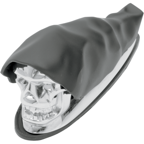 DRAG SPECIALTIES SHROUDED SKULL FENDER ORNAMENT 1405-0158