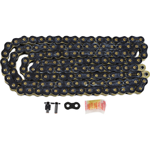 Load image into Gallery viewer, RK CHAIN 525MAXZ-130-BG BLACK/GOLD 525MAXZ-130-BG