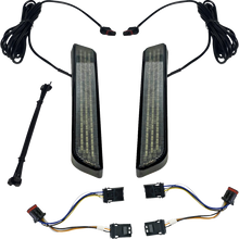Load image into Gallery viewer, CUSTOM DYNAMICS LIGHT LED FORK SMK BLK CD-FORK-BCM-SB