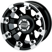 Load image into Gallery viewer, MOOSE UTILITY DIVISION TYPE 393X 14X8 4/156 4+4 MACHINED W/BLK 393MO148156GBML4