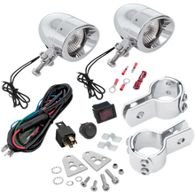 Load image into Gallery viewer, SHOW CHROME 1 1/4" HWY BAR MINI HALOGEN  KIT 55-365