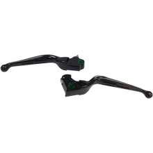 Load image into Gallery viewer, DRAG SPECIALTIES LEVERS HAND SLT BLK 14-19 FLHTCUTG H07-0606MB