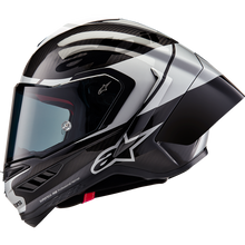 Load image into Gallery viewer, ALPINESTARS (ROAD) S-R10 ELEMENT HELMET CARB/SIL/BK S 8200324-1368-S