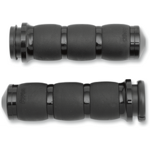 Load image into Gallery viewer, AVON GRIPS 08-19 FLHT VELVET GRIPS BLK TBW AIR-96-FLY