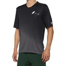 Load image into Gallery viewer, 100% Men's Celium Jersey Black/Charcoal XL