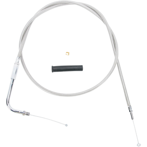 DRAG SPECIALTIES PRE96 S/STEEL THROTTLE CABLE 5331104B