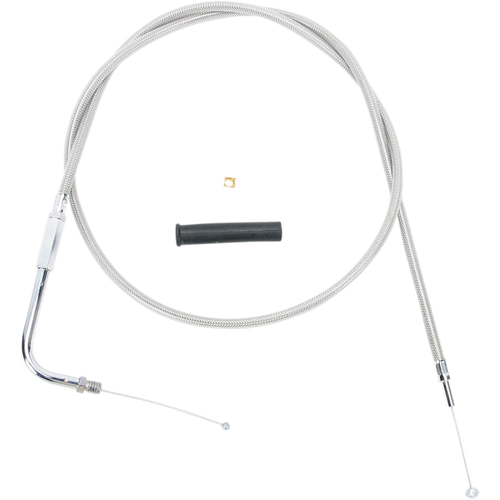 DRAG SPECIALTIES PRE96 S/STEEL THROTTLE CABLE 5331106B