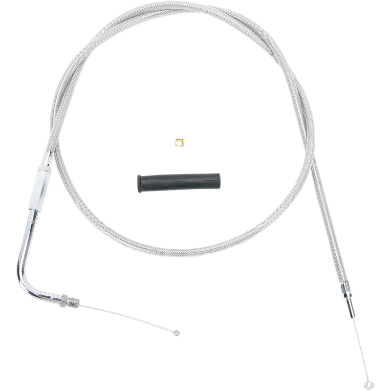 DRAG SPECIALTIES PRE96 S/STEEL THROTTLE CABLE 5331106B