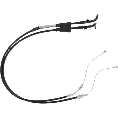 MOTION PRO THROTTLE CABLE PUSH-PULL BLACK VINYL SET 05-0346