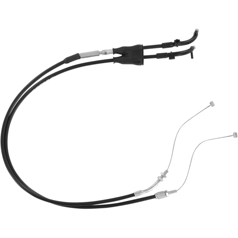 MOTION PRO THROTTLE CABLE PUSH-PULL BLACK VINYL SET 05-0346