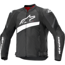 Load image into Gallery viewer, ALPINESTARS (ROAD) JACKET T-GP PLUS V4 AIR BK/WH 4X 3300624-12-4X