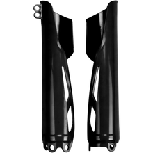 Load image into Gallery viewer, UFO FORK COVERS CRF R/RX BLK HO04695-001