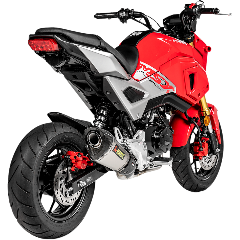 AKRAPOVIC 16-19 GROM RACE FS SS/TI/CF S-H125R6-ASZT/1