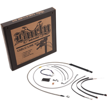 Load image into Gallery viewer, BURLY BRAND Control Kit - 16" Gorilla Handlebars - Stainless B30-1244