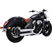 Load image into Gallery viewer, VANCE &amp; HINES MUFFLERS 3"CHR TW SLASH SCOUT 18323