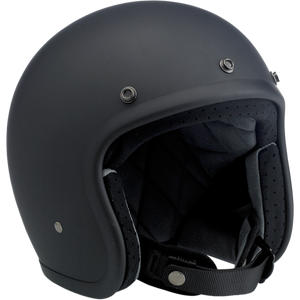 BILTWELL HELMET BONANZA FL BK SM 1001-201-202