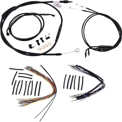 BURLY BRAND 00-06 FLST CABLE KIT 14