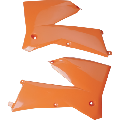 UFO KTM MULTIFIT 05-07 RAD COVERS 98ORANGE KT03084-127