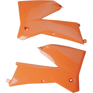 UFO KTM MULTIFIT 05-07 RAD COVERS 98ORANGE KT03084-127