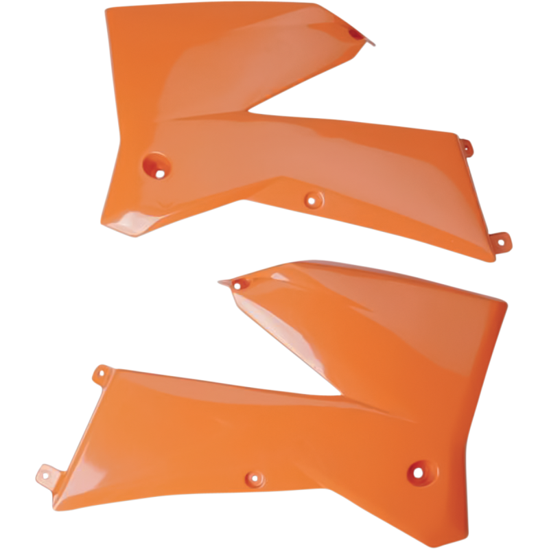 UFO KTM MULTIFIT 05-07 RAD COVERS 98ORANGE KT03084-127