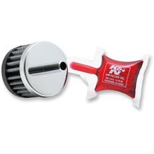 Load image into Gallery viewer, K &amp; N C/C VENT FILTER W 3/8"NIPP NO STUD K&amp;N 62-1000