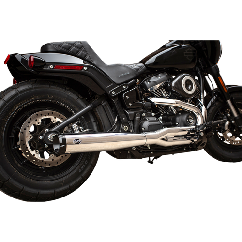 S&S CYCLE EXHAUST 2-1 CH/BL RC M8ST 550-0790