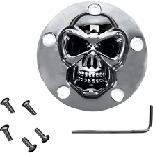 Load image into Gallery viewer, DRAG SPECIALTIES 99-17 T/CAM SKULL POINTS COVER (EA) 1902-0181