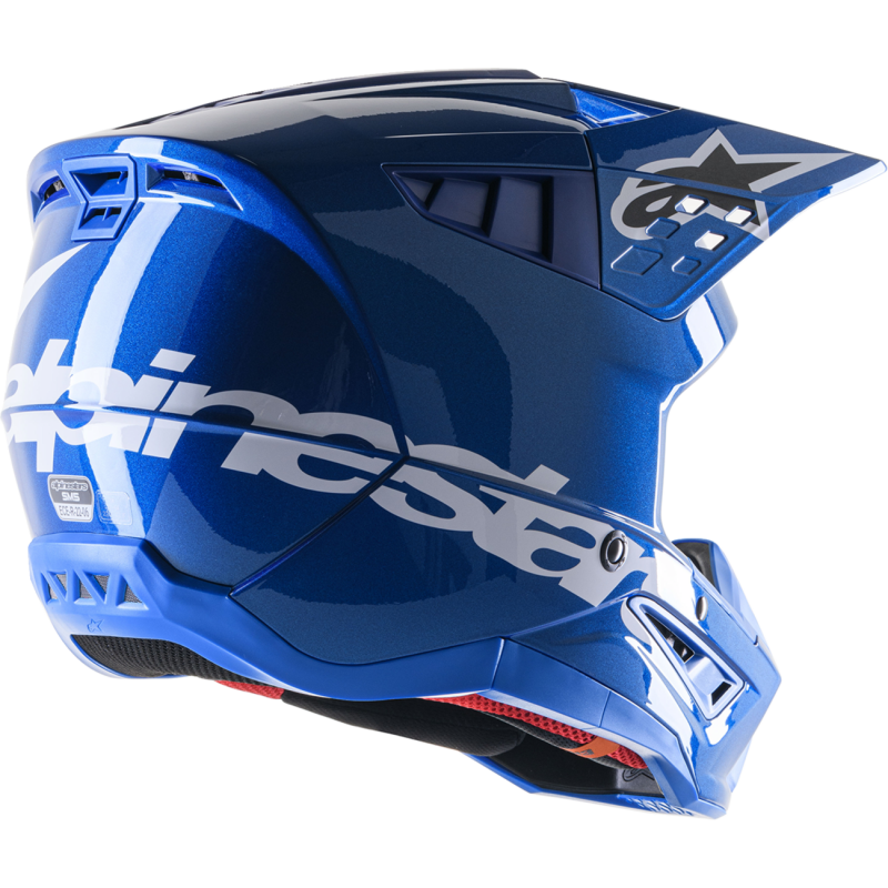 ALPINESTARS HELMET SM5 CORP BLUE XS 8306323-7900-XS