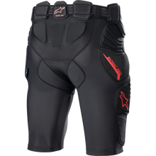 Load image into Gallery viewer, Alpinestars 6507523-13-L: Bionic Pro Protection Shorts Black/Red Lg