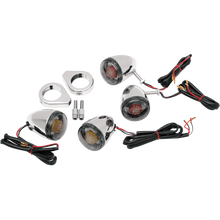 Load image into Gallery viewer, DRAG SPECIALTIES LED DEUCE T/SIGNAL KIT W/ SMK LENS 2020-0275