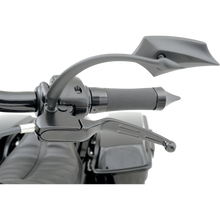 Load image into Gallery viewer, DRAG SPECIALTIES 08-13 FLHT BLK SLOTTED LEVER SET 0610-0221 - Motomike Canada