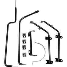 Load image into Gallery viewer, CYCLE VISIONS 06-17 FXD BLK BGGERTAIL S/BAG MOUNTS CV-7400B