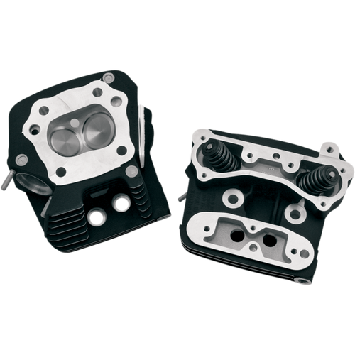 S&S CYCLE 84-99 BLACK CYL/HEAD KIT F/ OEM PISTONS 106-4570