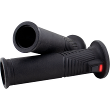 Load image into Gallery viewer, KOSO NORTH AMERICA ARTEMIS HEATED GRIPS 1'' + 1 1/8'' 130mm BLACK AX174010