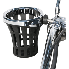 Load image into Gallery viewer, CIRO LLC Big Ass Drink Holder, Chrome, 7/8-1" Clamp, Chrome 50812